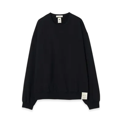 YOKE Brewed Protaintm Blend Cotton Fleece Yoke Sweat "Black"