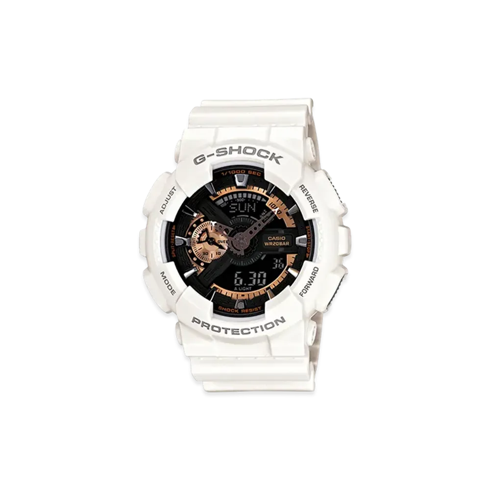 Casio G-Shock G 12S (Rose Gold Series) 110M Watch "White"