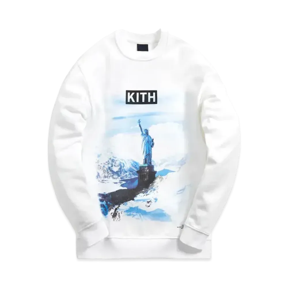 Kith Ellis Mountain Crewneck "White"