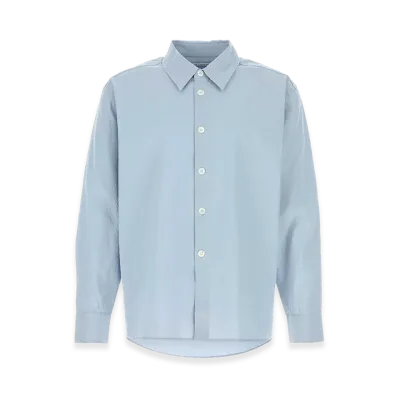 OUR LEGACY Light Blue Lyocell Blend Shirt "Light Blue"