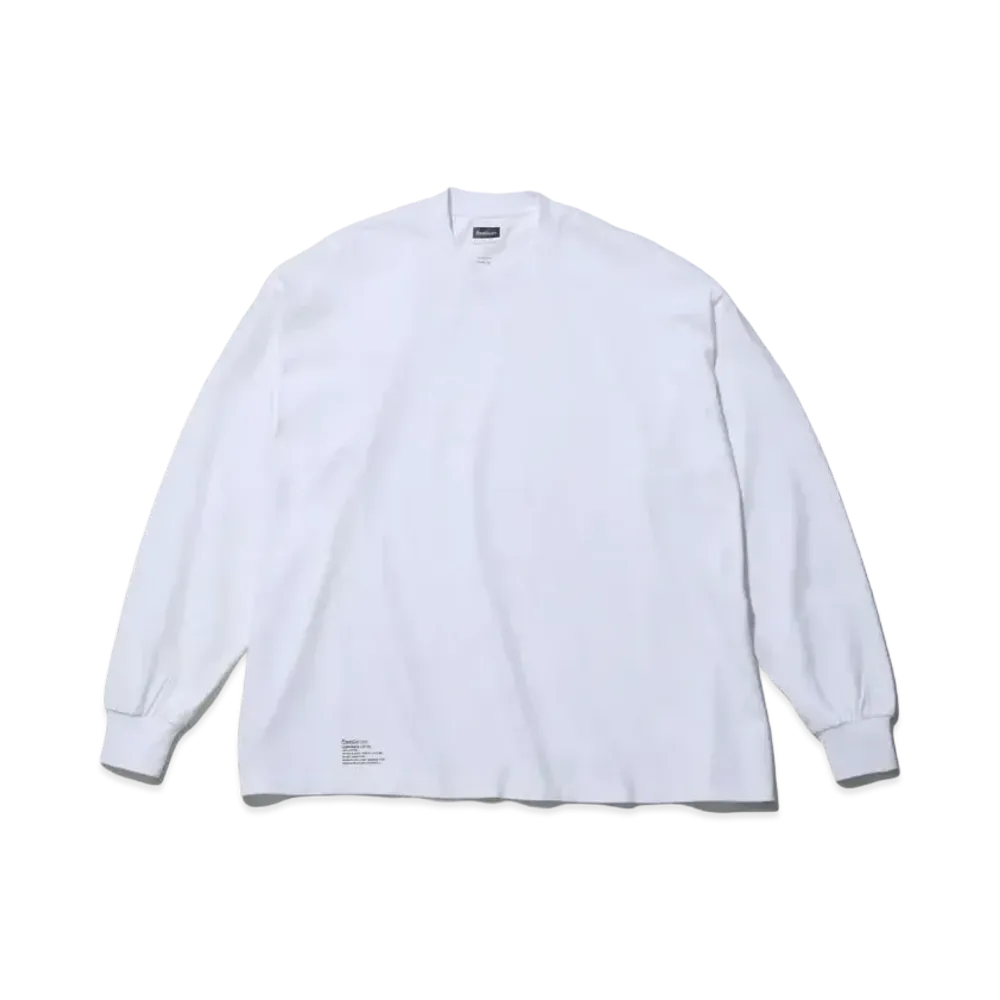 FreshService 2-Pack Oversized L/S Tee "White"