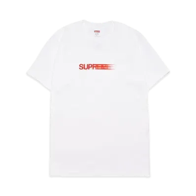 Supreme Motion Logo Tee "White" (20SS)