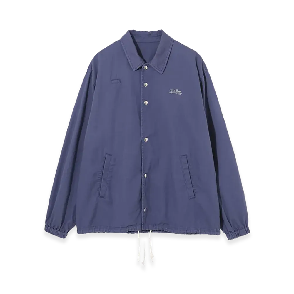 UNDERCOVER Cotton Coach Jacket "Gray Blue"