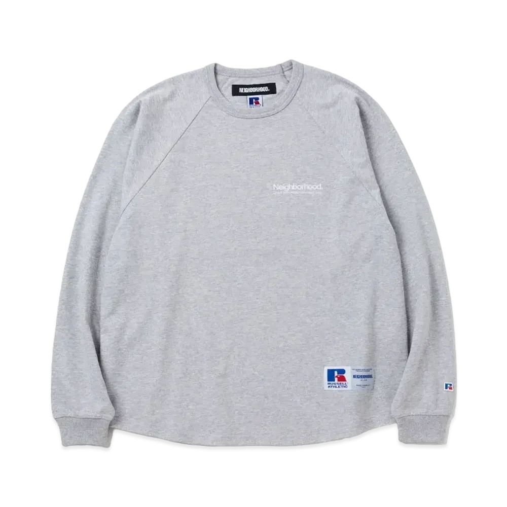 NEIGHBORHOOD x Russell Athletic . Crewneck LS "Gray"