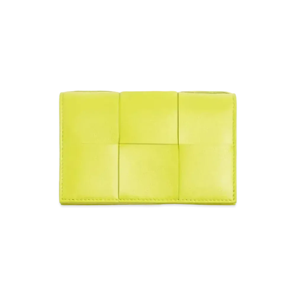 Bottega Veneta Business Card Case "Kiwi"