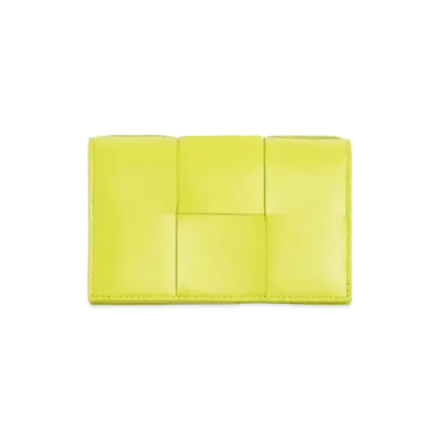 Bottega Veneta Business Card Case "Kiwi"