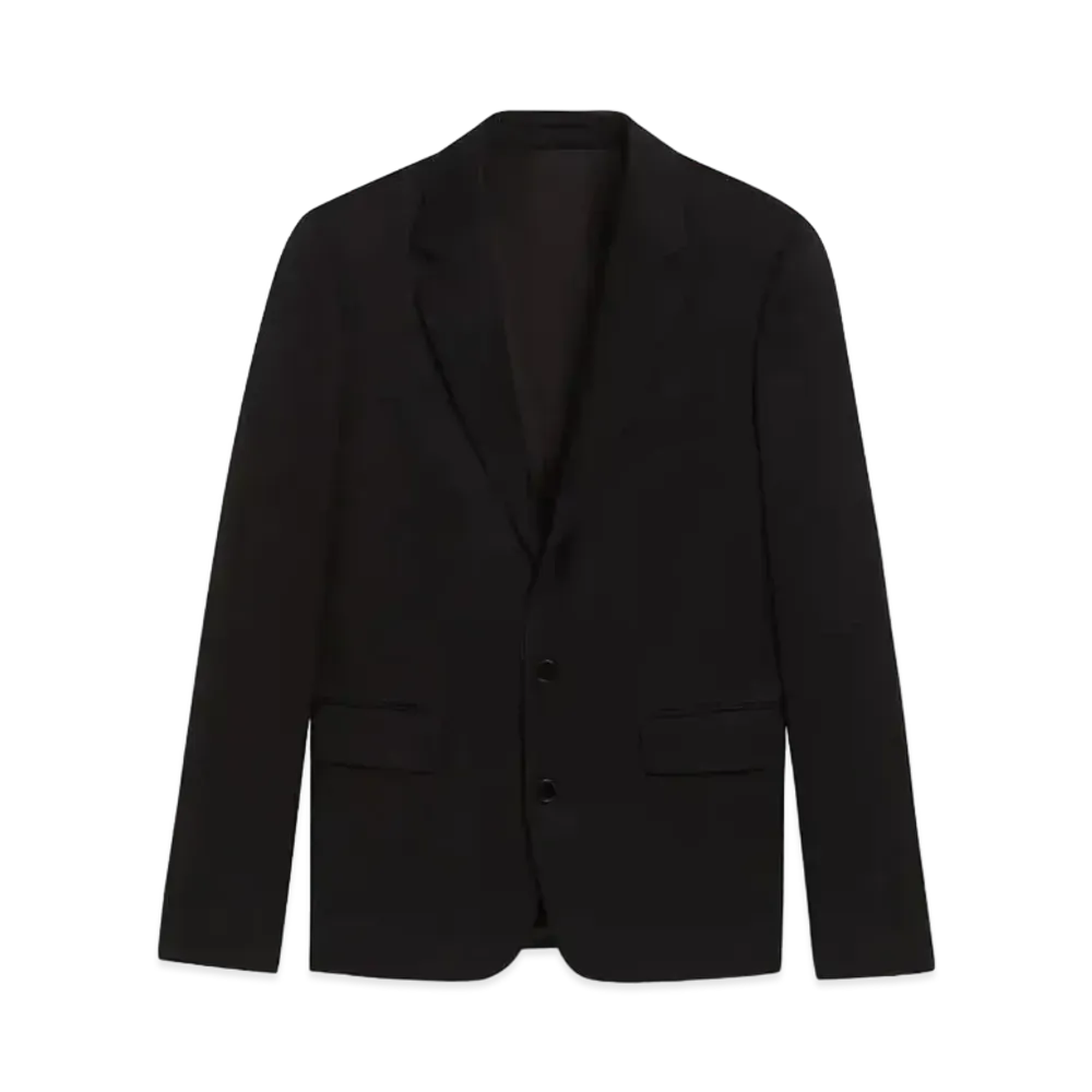 CELINE Short Jacket / Grain De Poudre "Ultra Black"