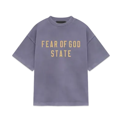 FEAR OF GOD Essentials Kids Heavy Crewneck Tee "Lavender"
