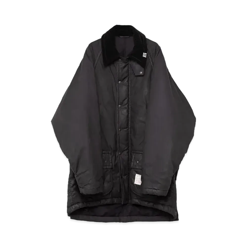 Maison MIHARA YASUHIRO Oiled Puffer Jacket "Black"