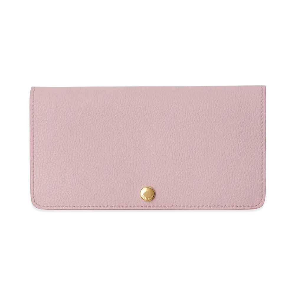 Burberry Women's Leather Continental Wallet "Lilac Pink"