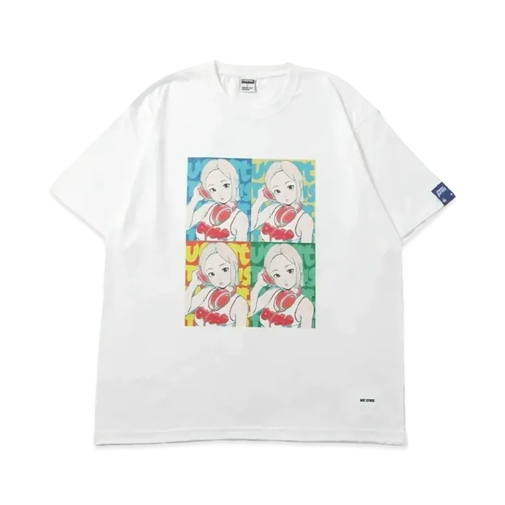 MFC STORE x over print x DJ SODA Type 1 Tee "White"