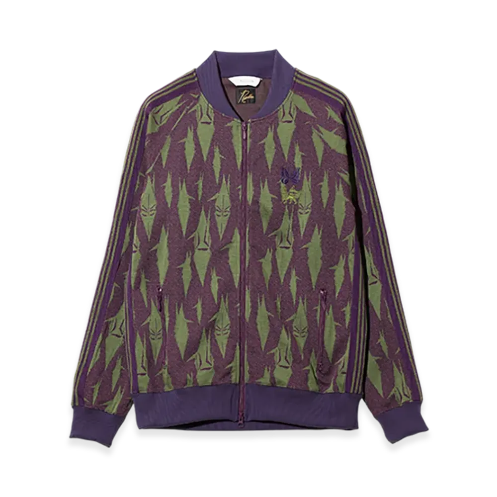 NEEDLES x Sasquatchfabrix. Track Jacket "Origami Crane" "Purple/Green"