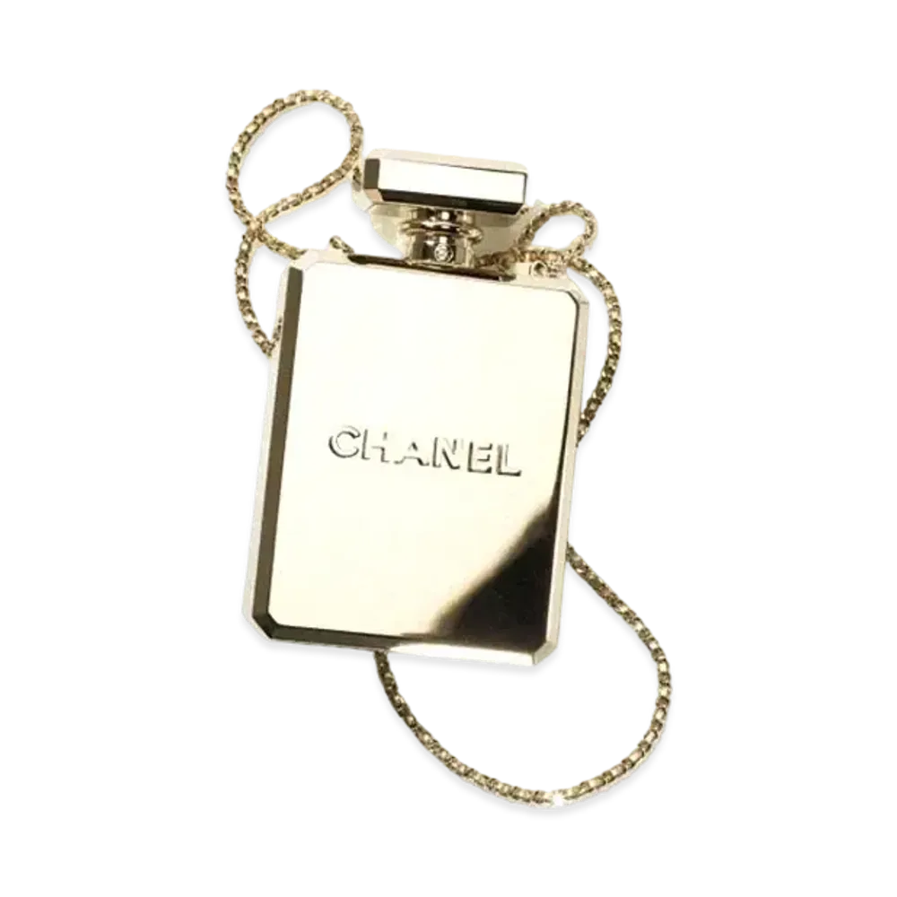 CHANEL Evening Bag Metal "Gold"