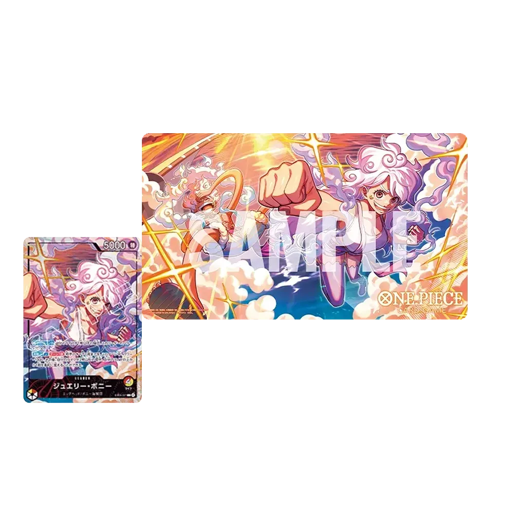ONE PIECE Card Game Official Playmat Luffy&Bonney