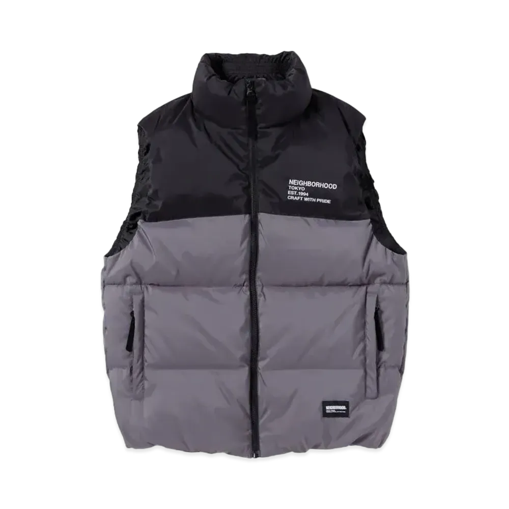 NEIGHBORHOOD Classic Down Vest "Gray"