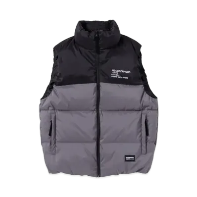 NEIGHBORHOOD Classic Down Vest "Gray"
