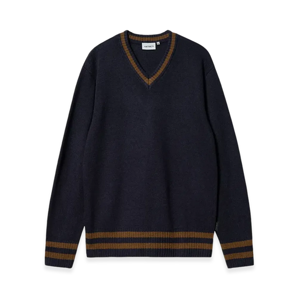 Carhartt WIP Stanford Sweater "Dark Navy"