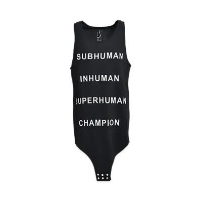 RICK OWENS x Champion Basketball Tank "Black"