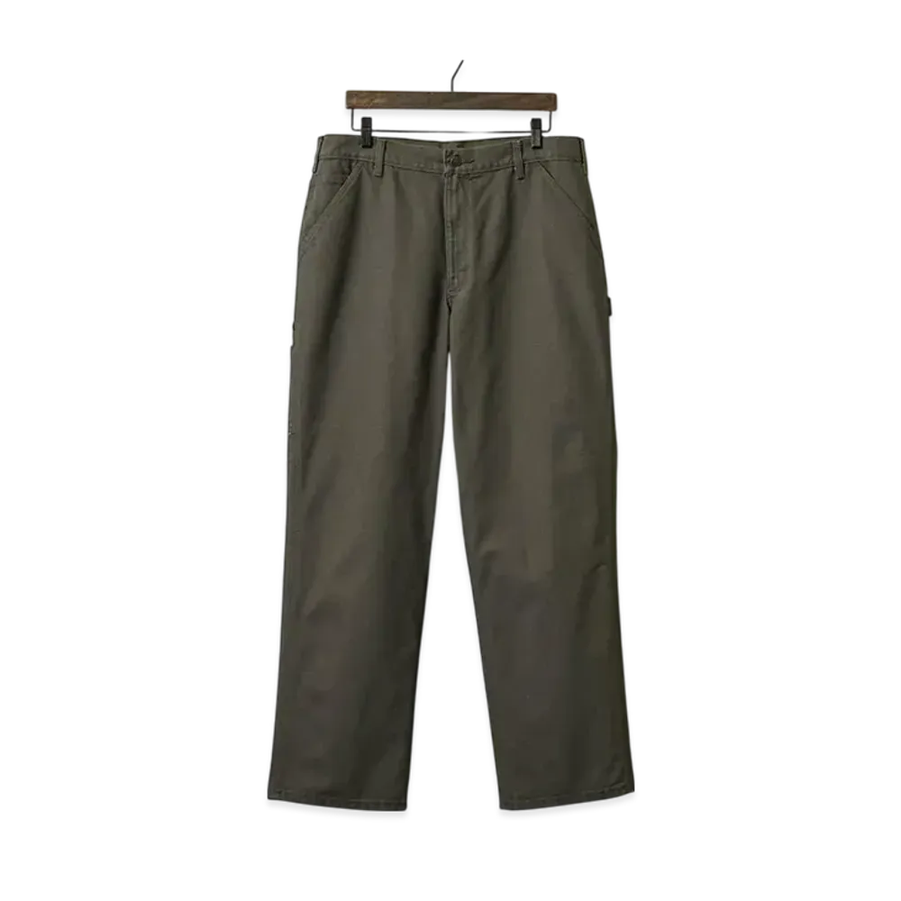 Carhartt Loose Fit Washed Duck Utility Work Pant "Moss"
