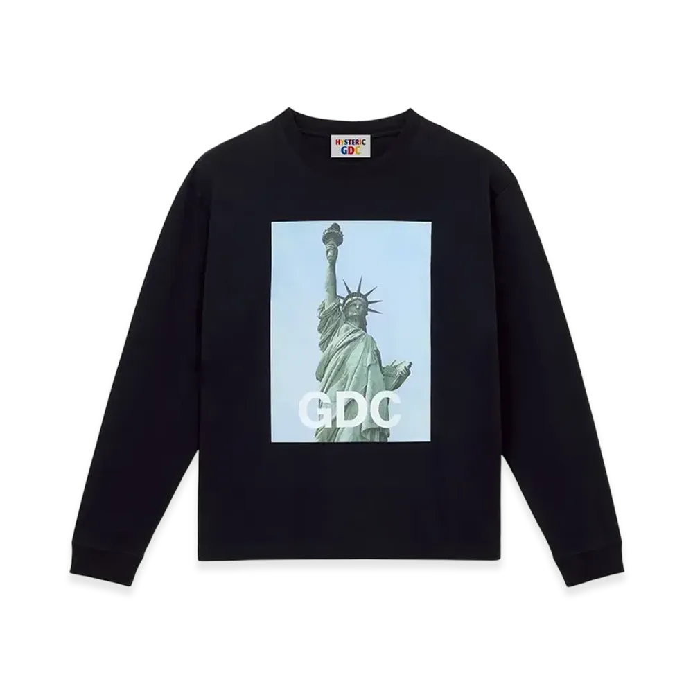 HYSTERIC GLAMOUR x GDC NYC Long T Shirt "Black"