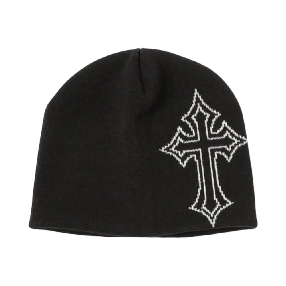 BEAMS FUTURE ARCHIVE Cross Beanie "Black"
