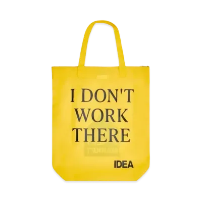 Dover Street Market London x Idea 20th Anniversary Tote "Yellow"