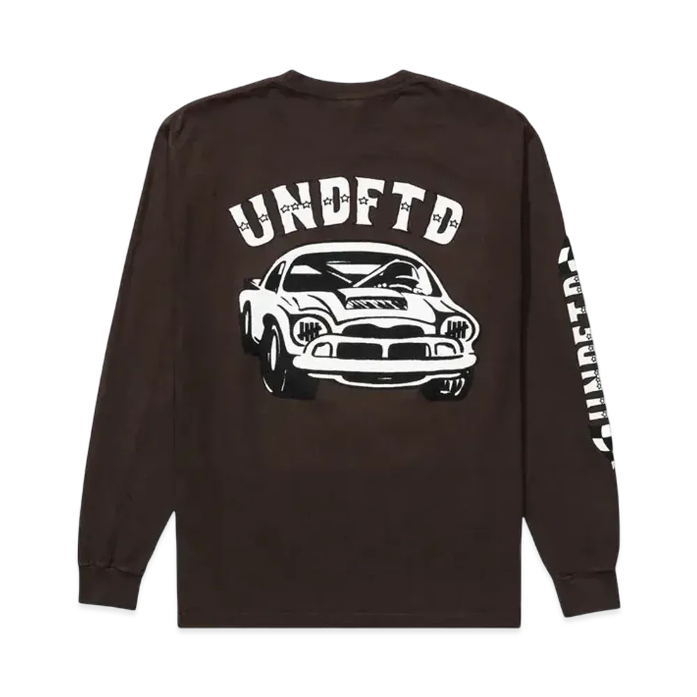 UNDEFEATED Drag L/S Tee "Brown"