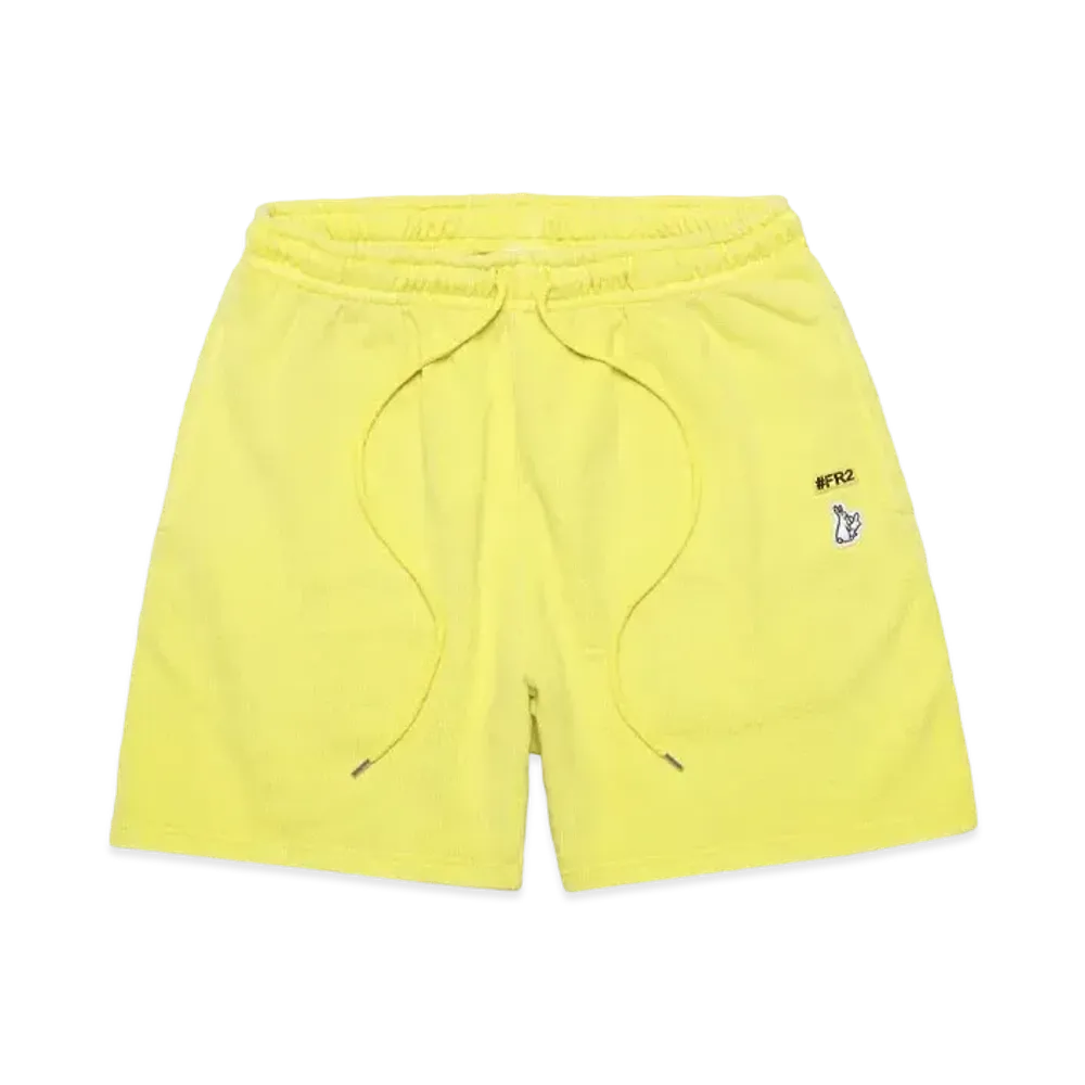 FR2 Pigment Logo Shorts "Yellow"