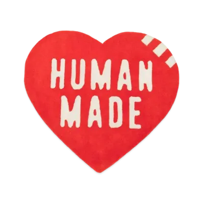 HUMAN MADE HEART RUG LARGE "Red"