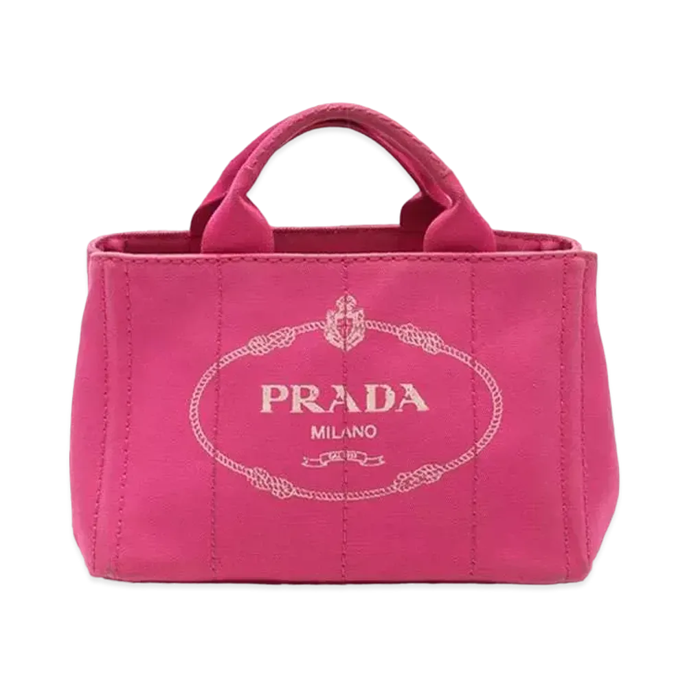 PRADA Canapa Hand Bag