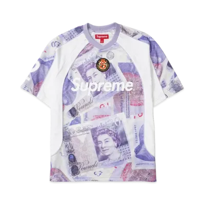 Supreme Pounds Soccer Jersey "White"