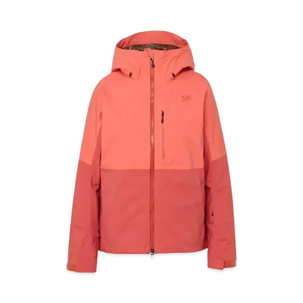 Goldwin Women's G-Sector Jacket (Ski / Ladies) "Spice Coral"