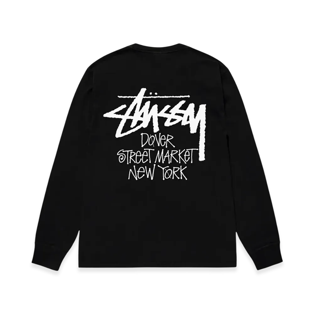 Stussy DSM New York Long Sleeve Tee "Black"