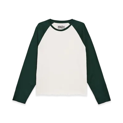 ZARA x Bad Bunny Benito Antonio Cropped Fit Color Block Tee "Green"