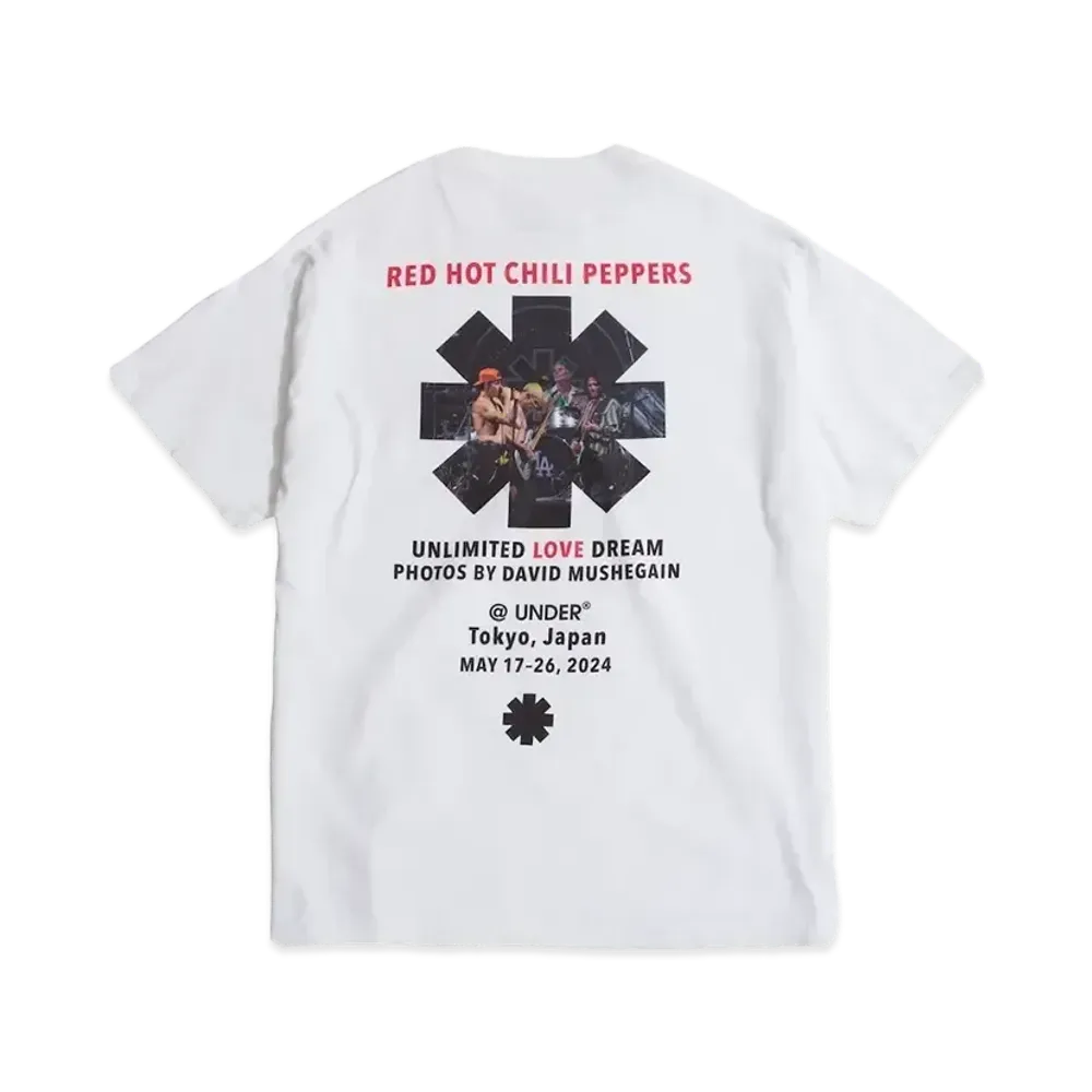 RHC Ron Herman x RED HOT CHILI PEPPERS Limited Tee "White"