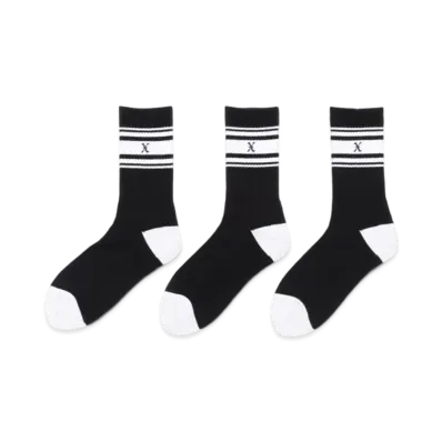 GOD SELECTION XXX Socks (3Peace 1Pac ) GX-A25-SO-01 "Black"