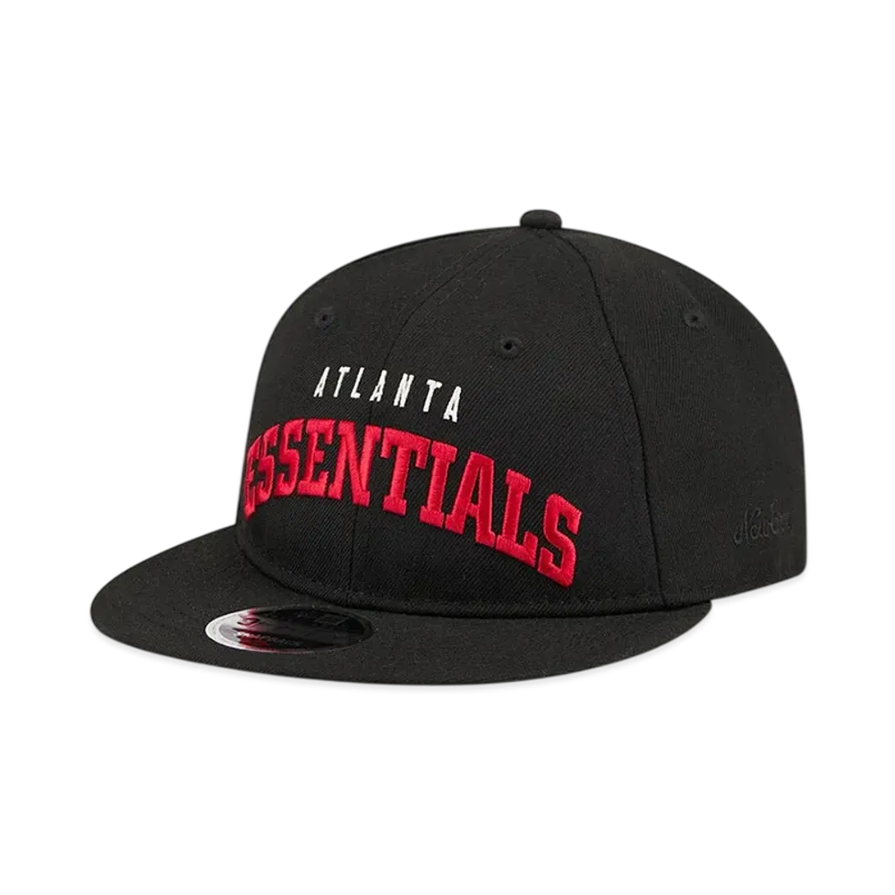 NEW ERA x FEAR OF GOD ESSENTIALS 9FIFTY Atlanta Falcons "Black"