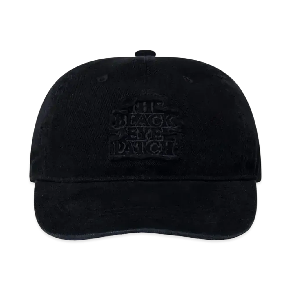 BlackEyePatch Raw OG Label Washed Cap "Black"