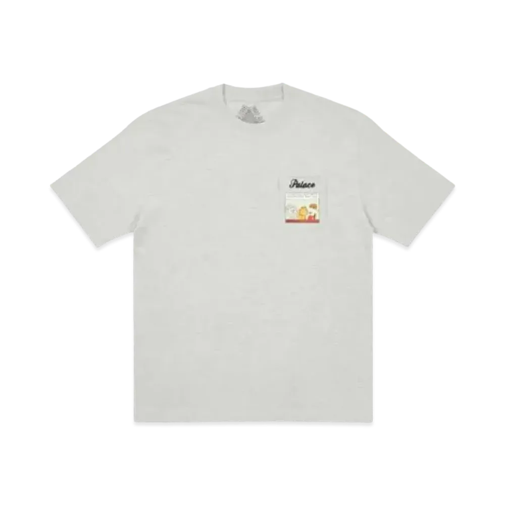 PALACE GARFIELD POCKET T-SHIRT "Grey"