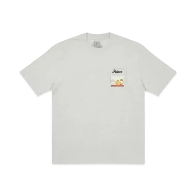 PALACE GARFIELD POCKET T-SHIRT "Grey"