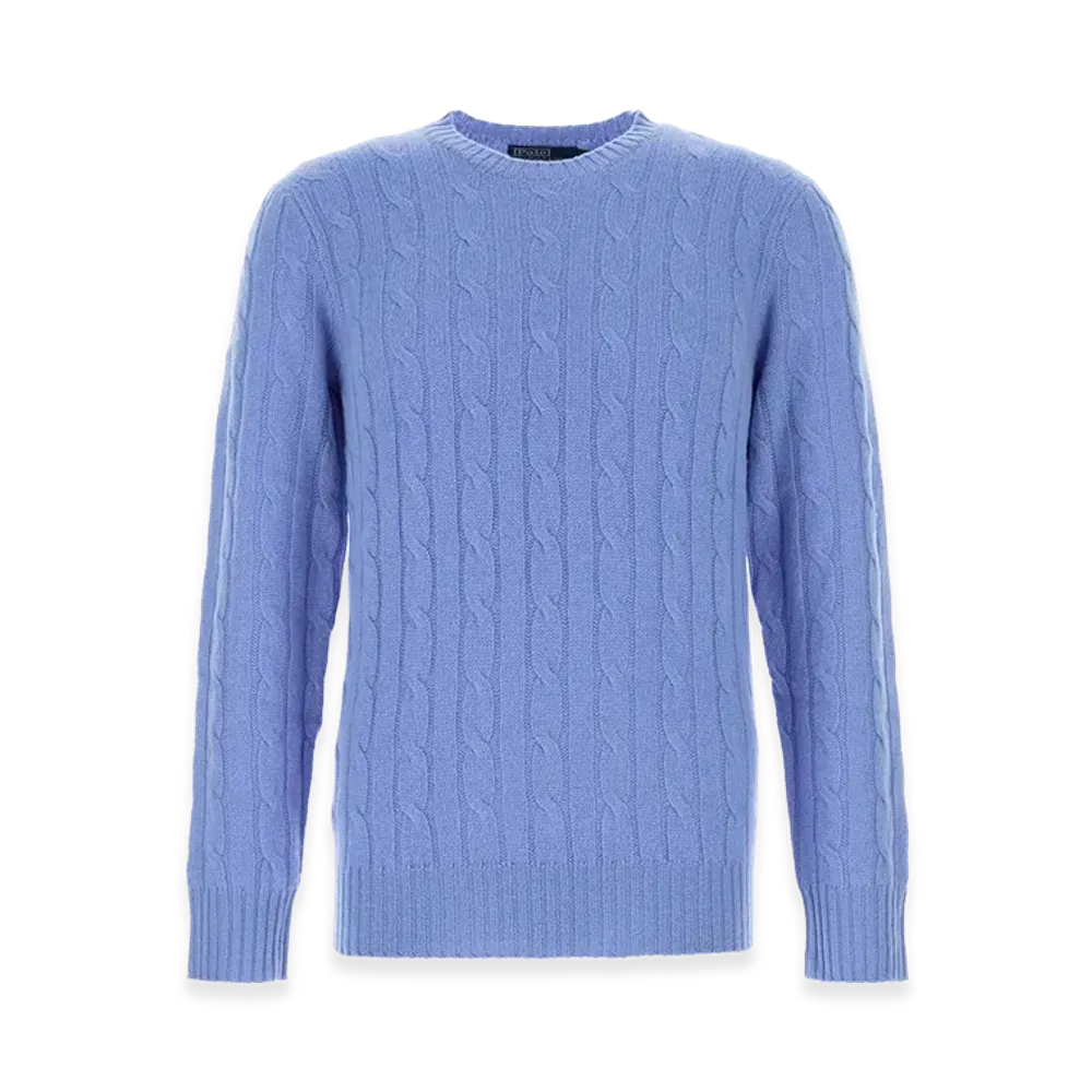 Polo Ralph Lauren Cashmere Sweater "Light Blue"