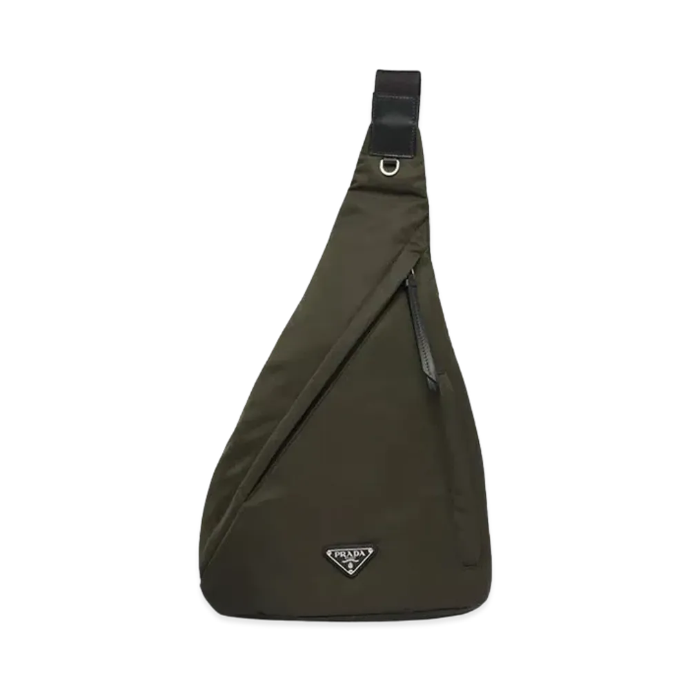 PRADA Re-Nylon Leather Backpack Tundra "Black"