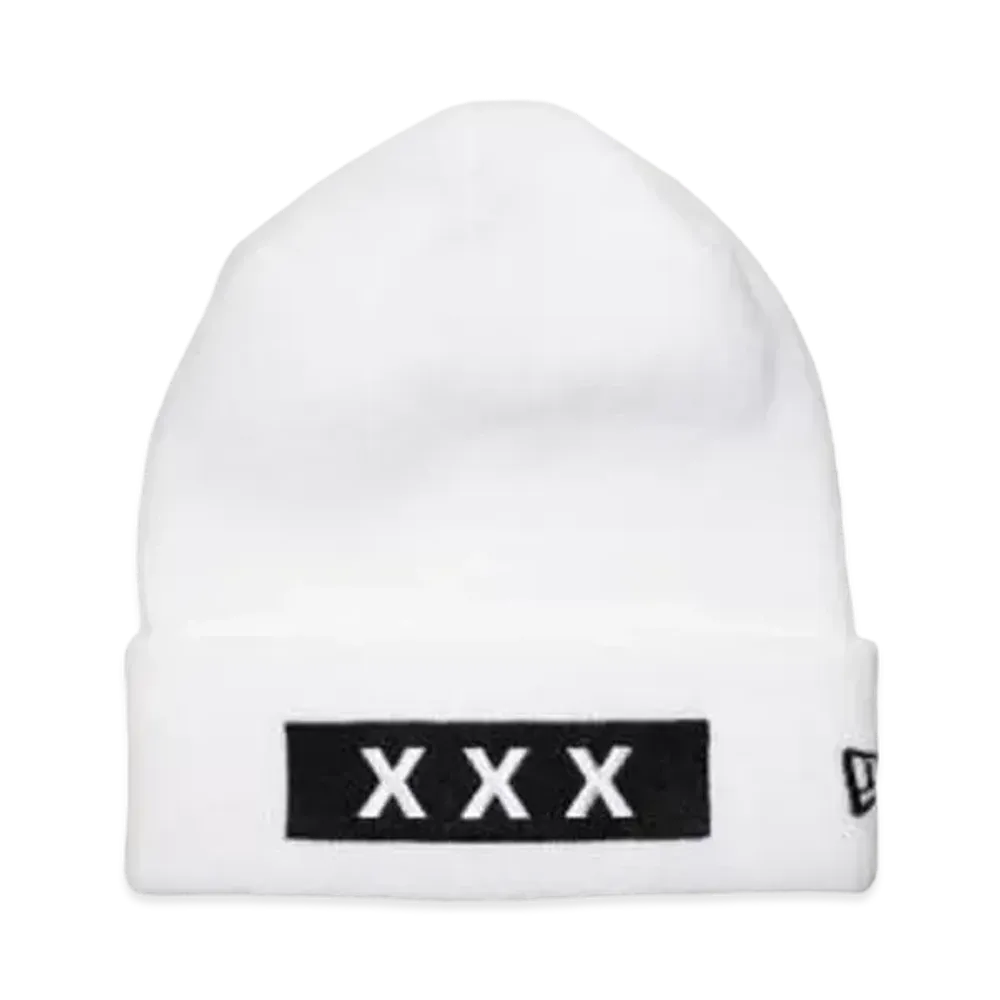GOD SELECTION XXX KNIT CAP GX-A20-HT-04 "White"