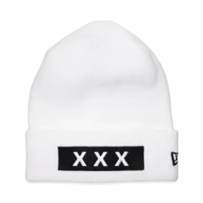 GOD SELECTION XXX KNIT CAP GX-A20-HT-04 "White"