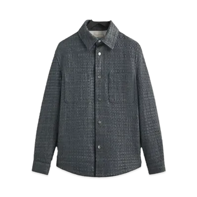 Kith &Kin Woven Leather Apollo II Shirt "Machine"