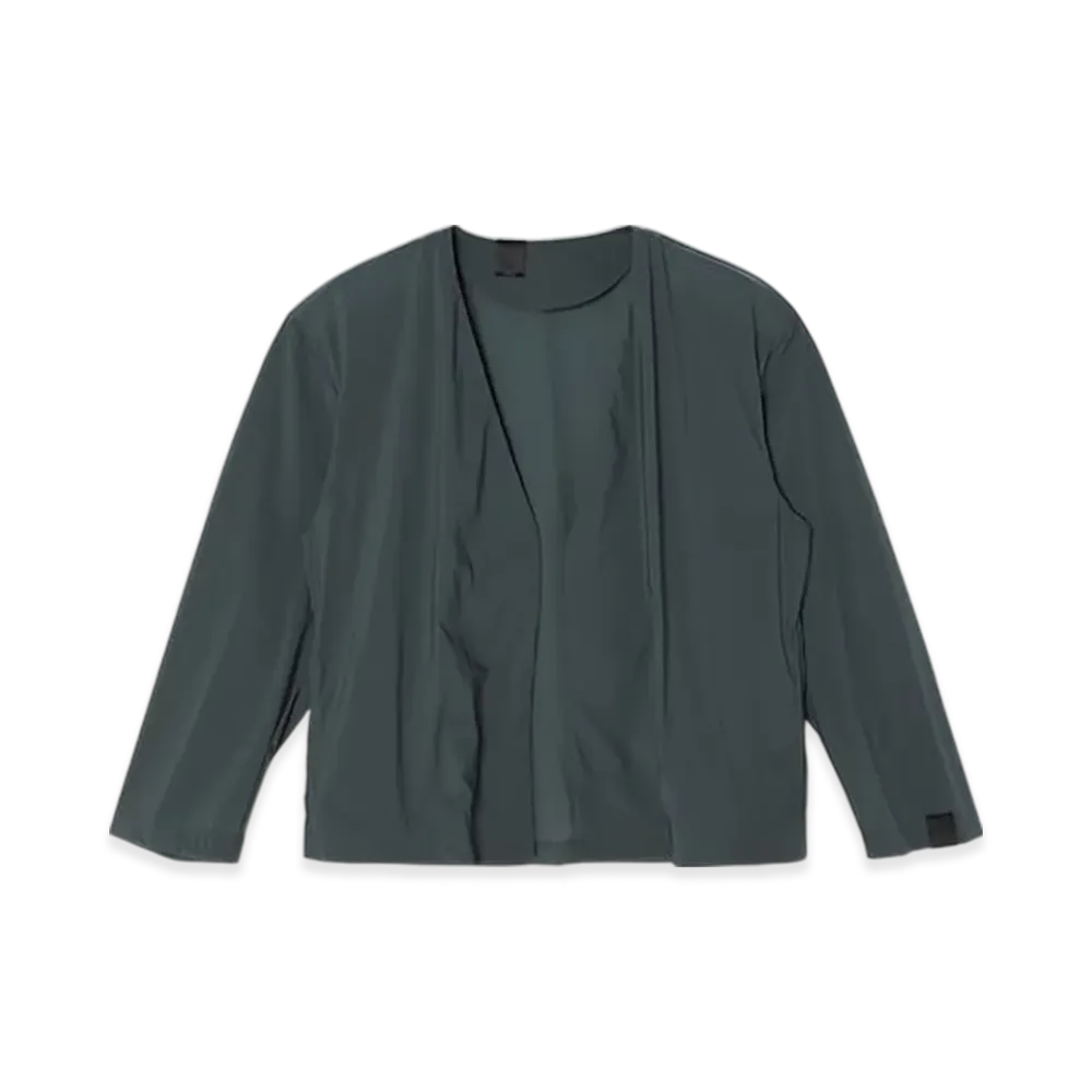N.HOOLYWOOD Collarless Blouson "Charcoal"