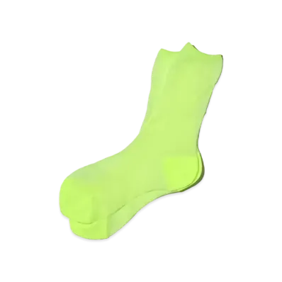 atmos pink See-Through Socks "Yellow"