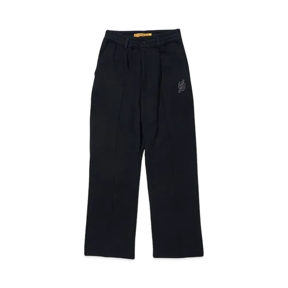 STUDIO SEVEN Sweat Trousers "BLACK"