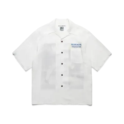 WACKO MARIA Blue Note / Hawaiian Shirt "White"