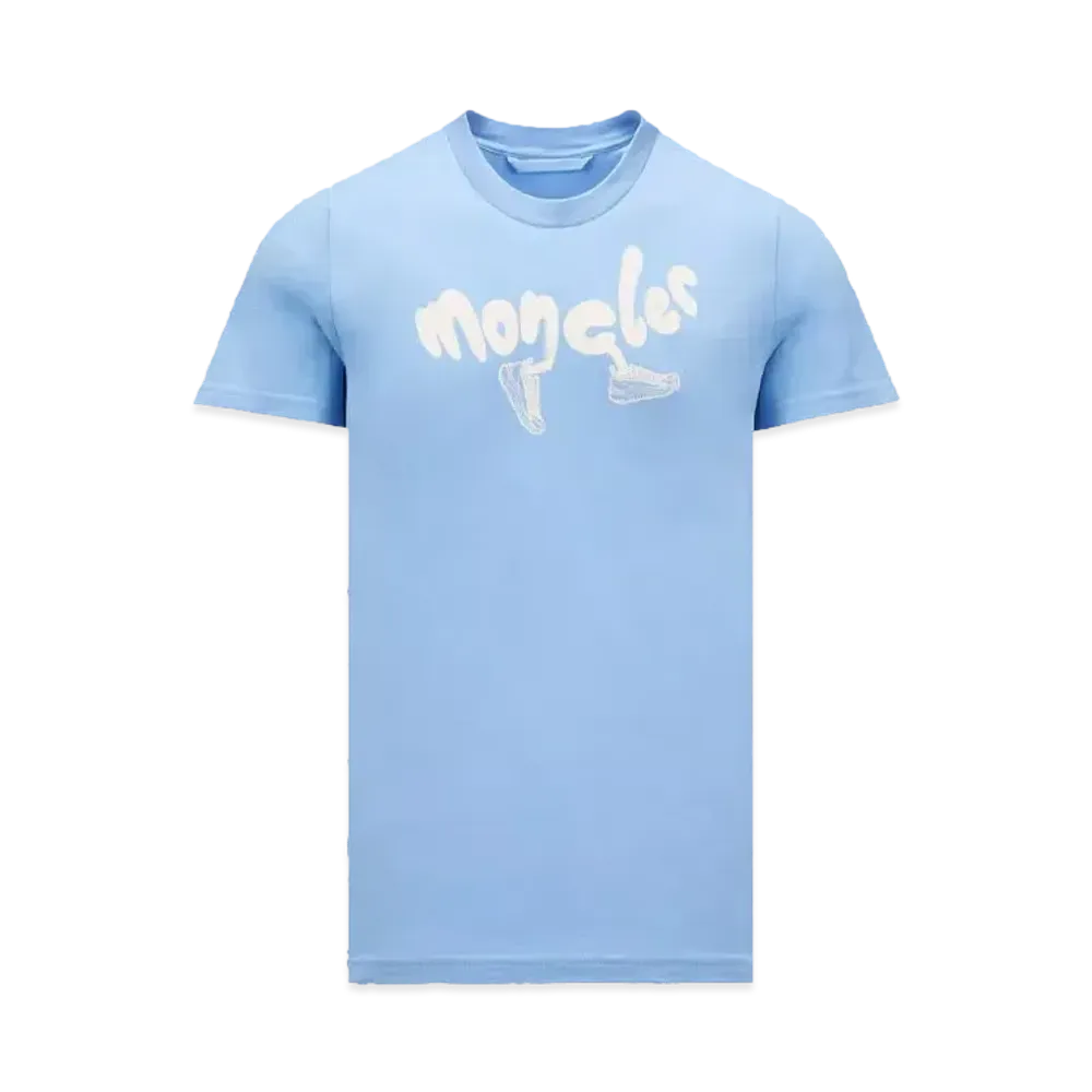 MONCLER T-Shirt "Light Blue"